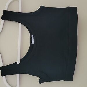 NEW white birch sport crop top